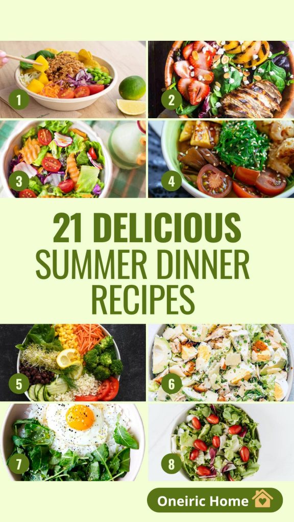 21 Delicious Summer Dinner Recipes