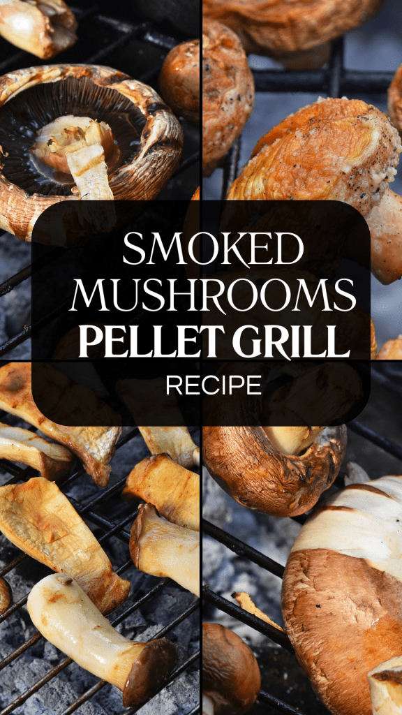 Smoked Mushrooms (Pellet Grill)