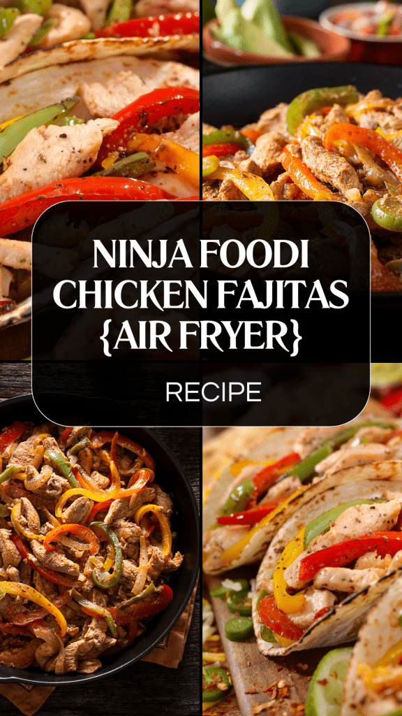 Ninja Foodi Chicken Fajitas {Air Fryer}