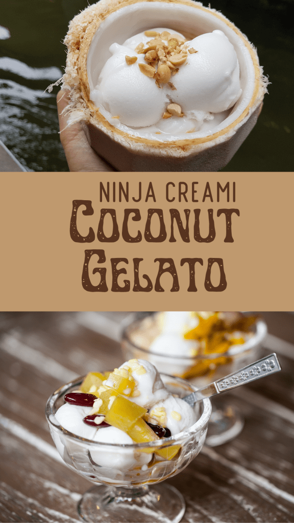 Ninja Creami Coconut Gelato