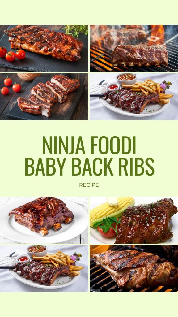 Ninja Foodi Baby Back Ribs Recipe