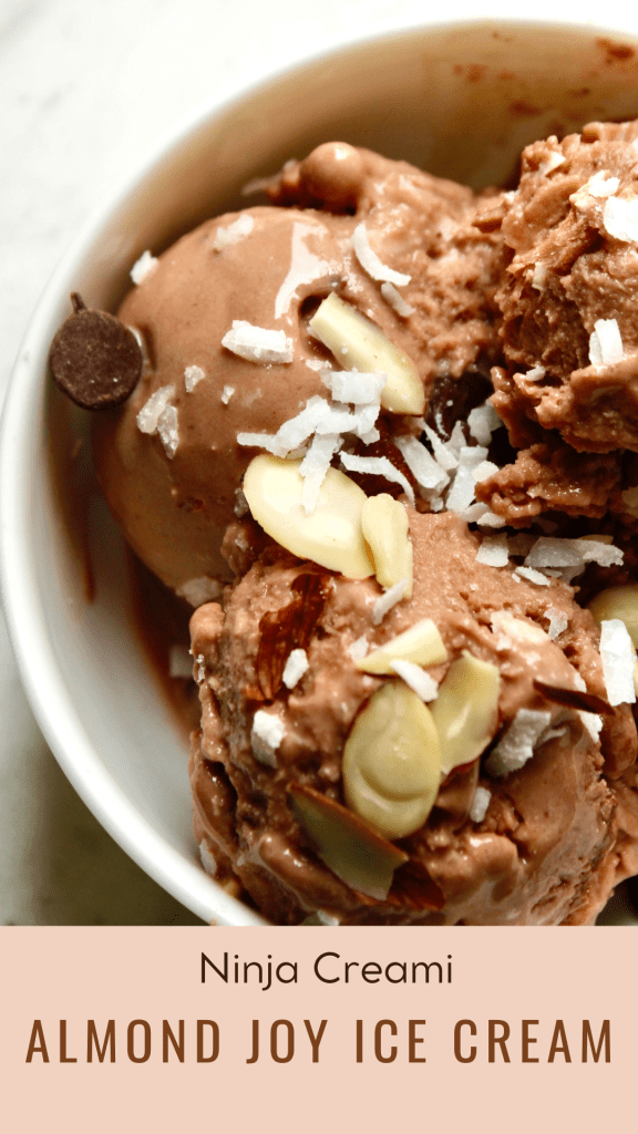 Ninja Creami Almond Joy Ice Cream Recipe