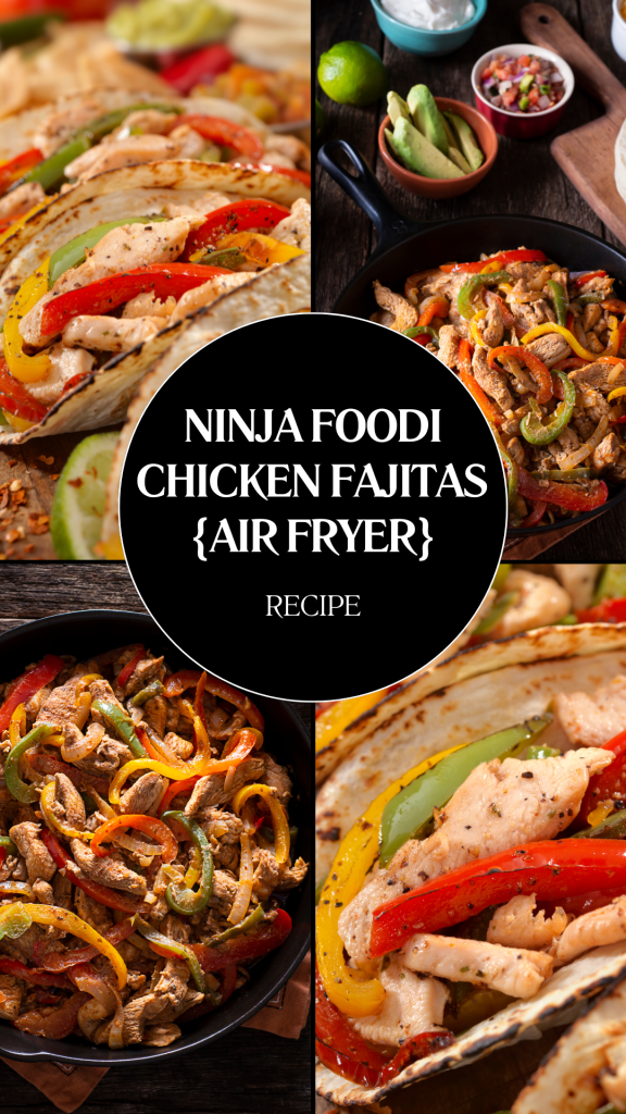 Ninja Foodi Chicken Fajitas {Air Fryer}