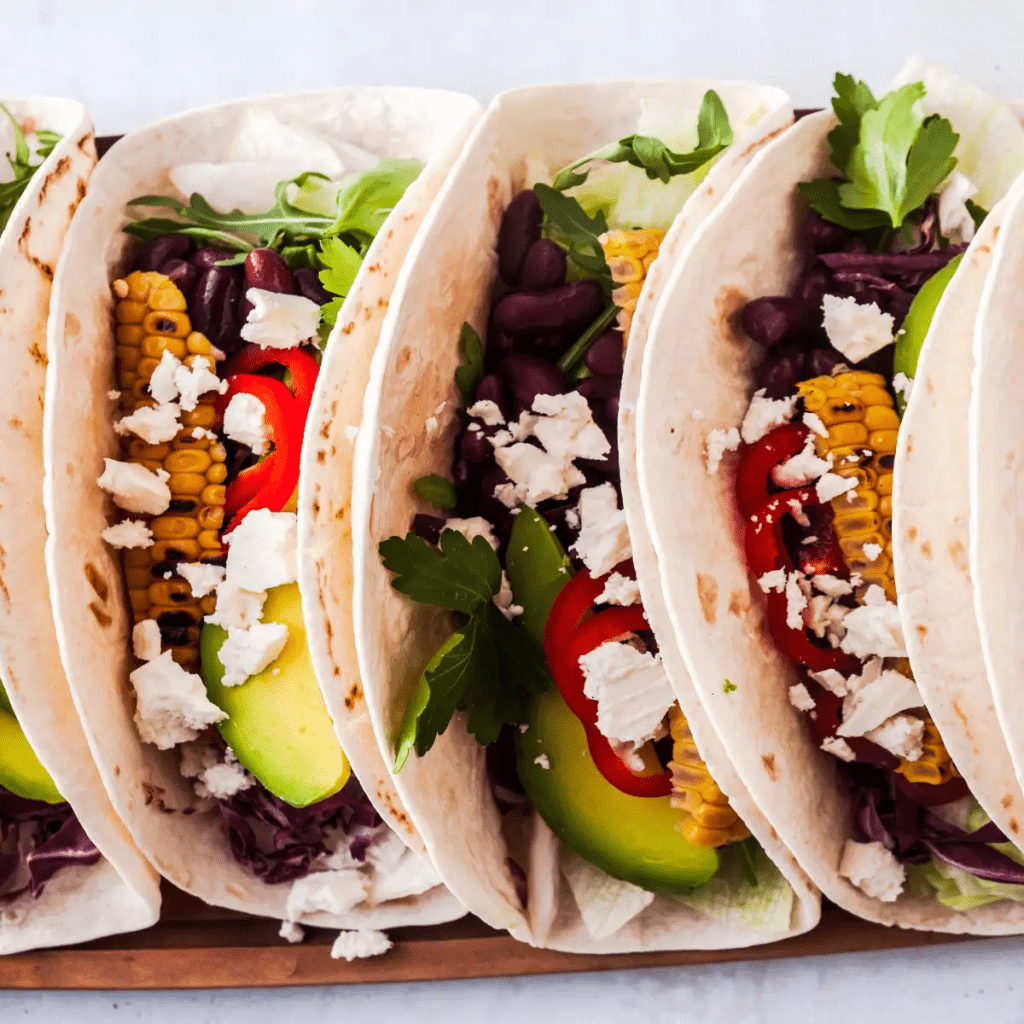 Caramelized Onion and Goat Cheese Tacos