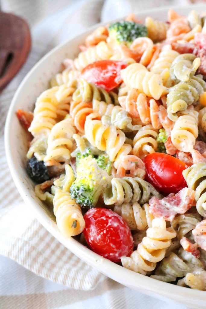 Bacon Ranch Pasta Salad