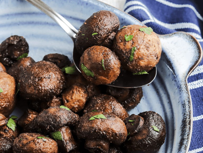 Smoked Mushrooms (Pellet Grill)