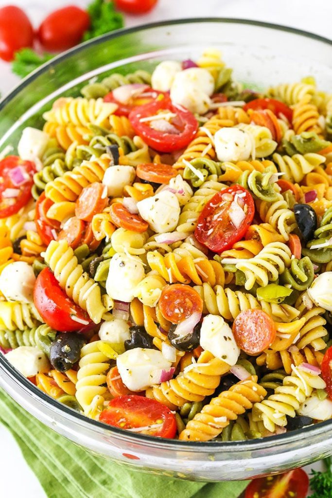 1. Classic Italian Pasta Salad