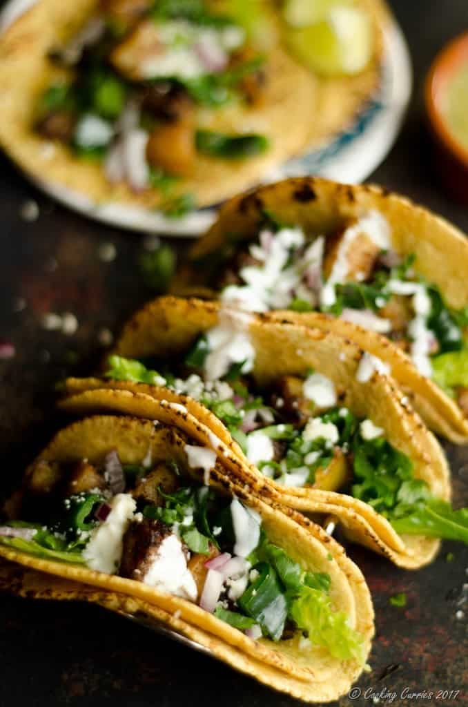 Poblano and Potato Tacos