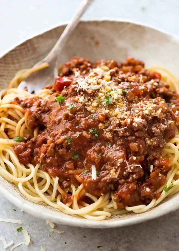 2. Spaghetti Bolognese