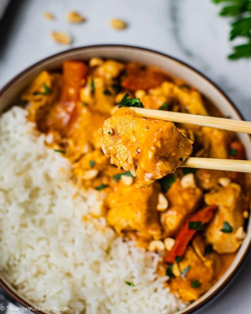 13. Chicken Peanut Curry