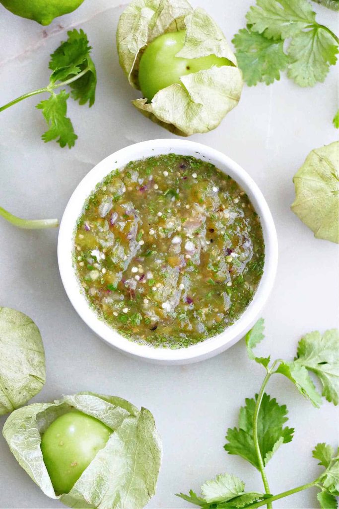 Tomatillo Green-Chili Salsa