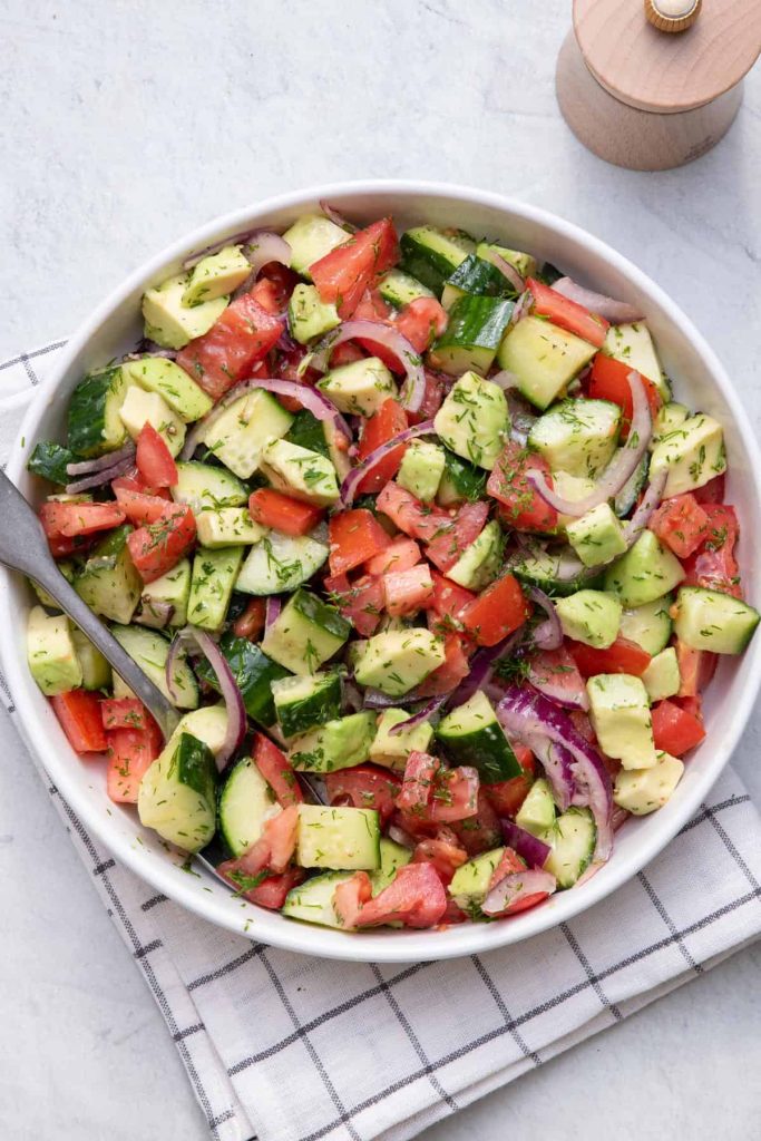 Tomato Cucumber Salad