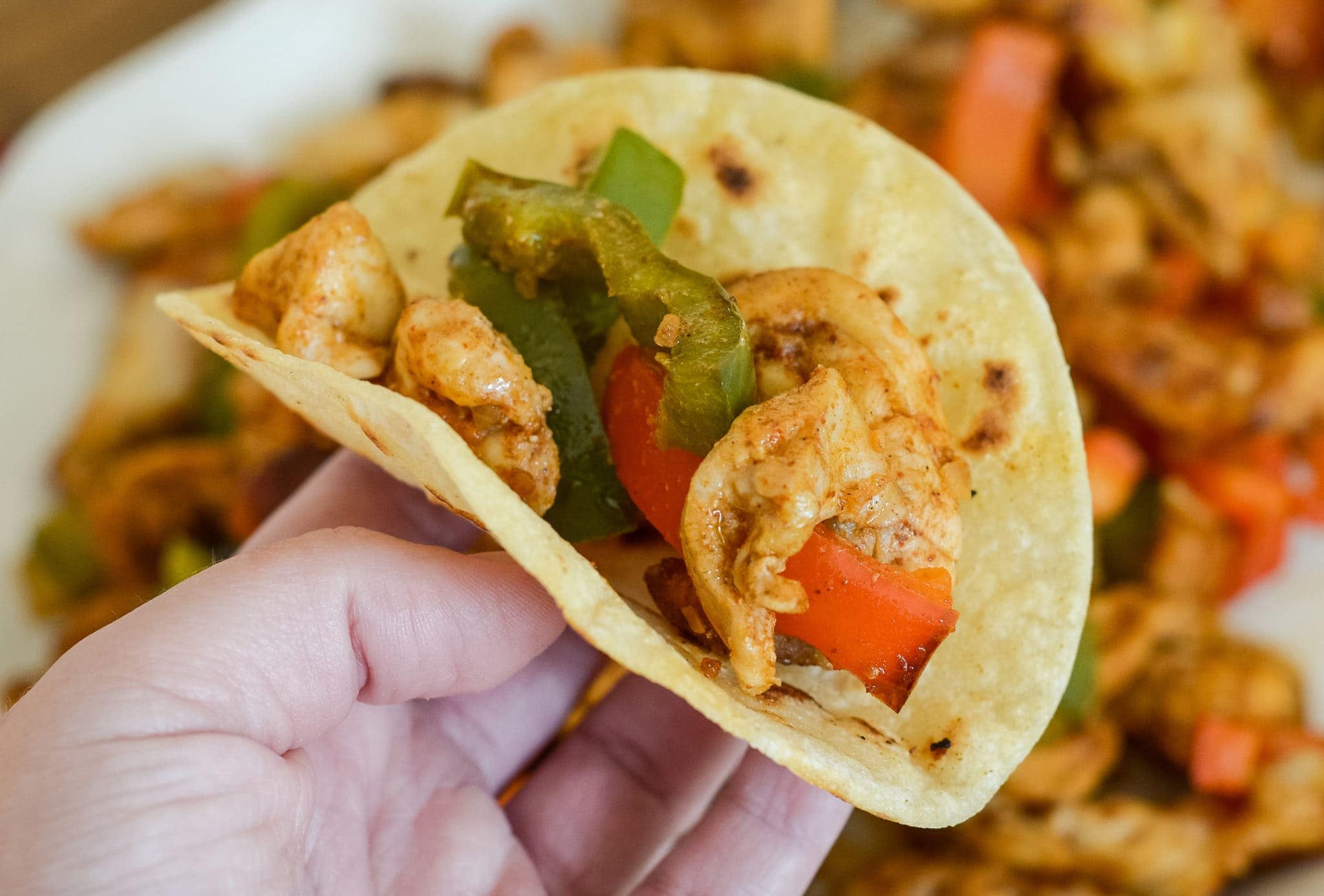 Ninja Foodi Chicken Fajitas {Air Fryer}