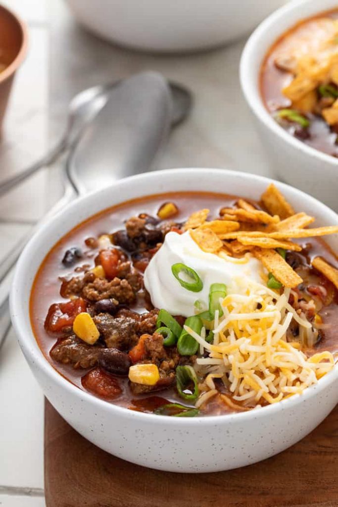 Slow Cooker Taco Soup