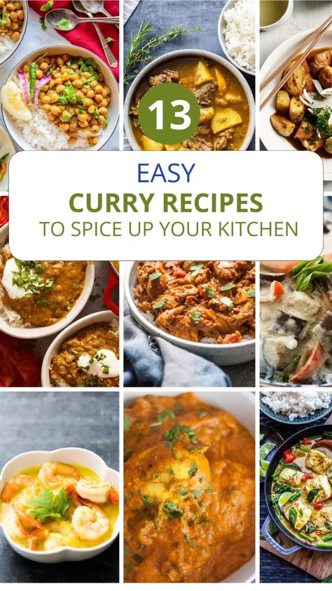 13 Easy Curry Recipes to Spice Up Your Kitchen