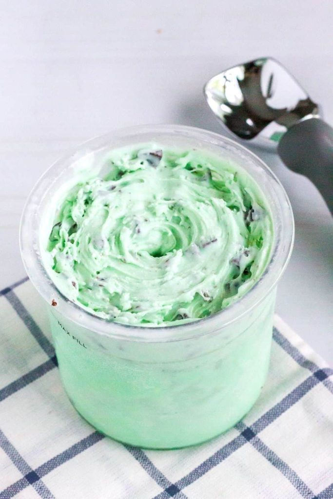 Ninja Creami Mint Chocolate Chip Ice Cream