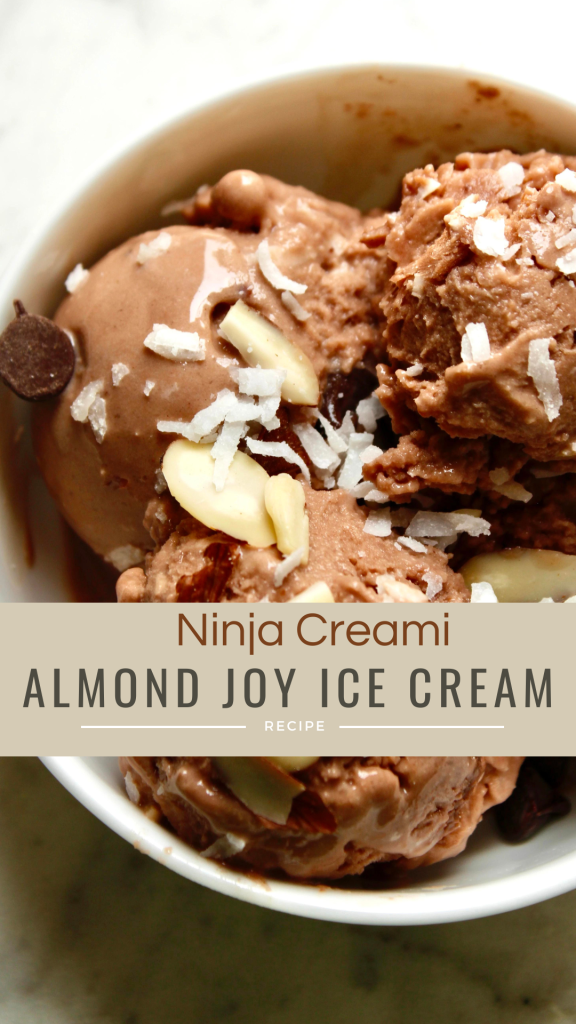 Ninja Creami Almond Joy Ice Cream Recipe