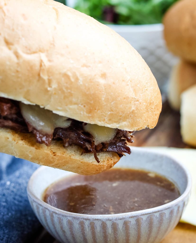 Ninja Foodi French Dip Sandwiches