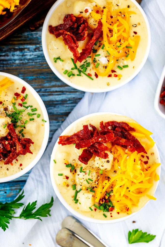 3. Loaded Potato Soup