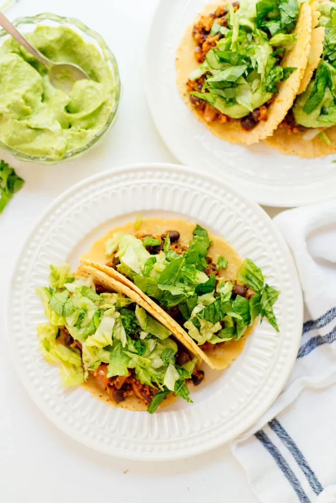 Quinoa and Black Bean Tacos