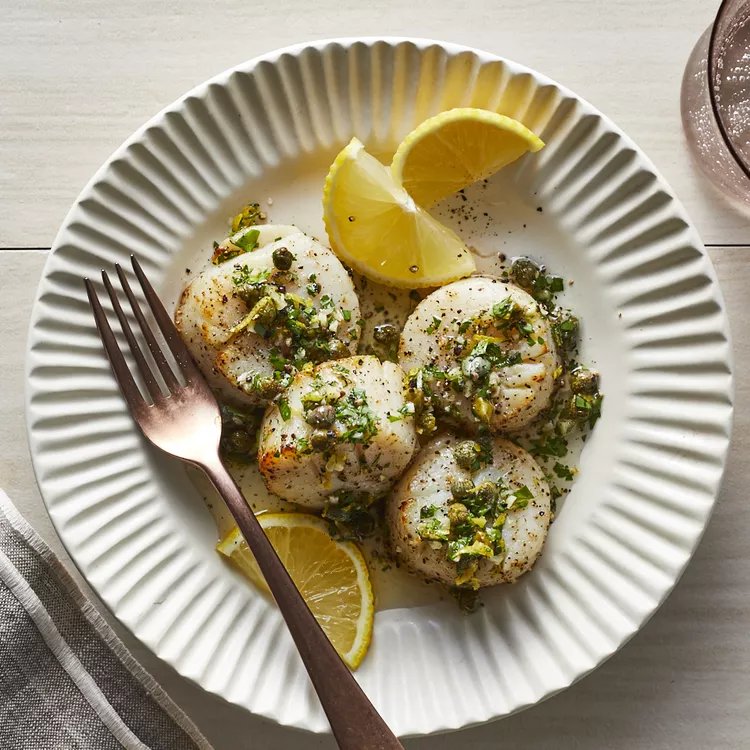 Air-Fryer Scallops