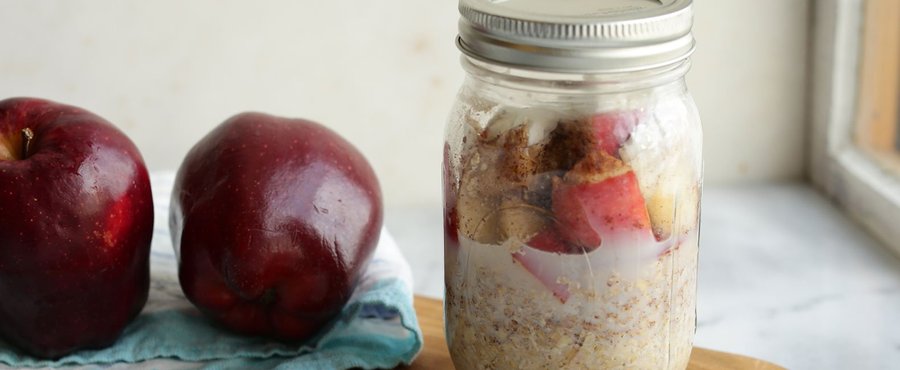 Apple-Cinnamon Overnight Oats