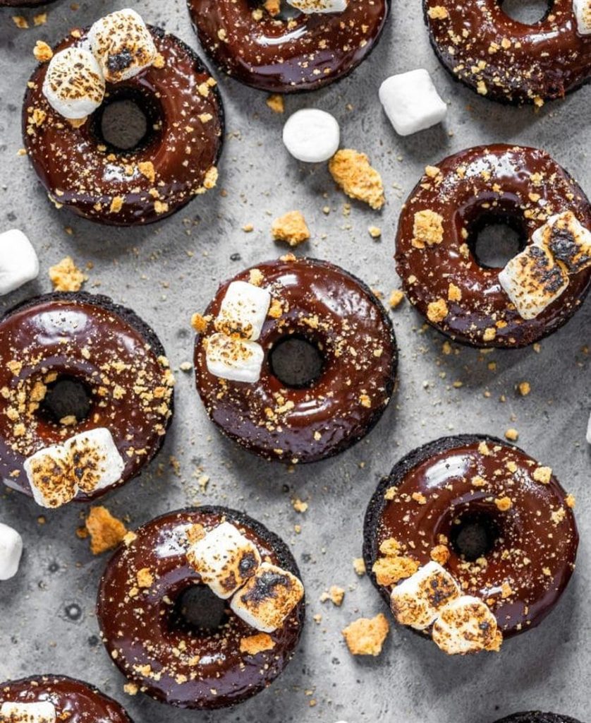 Baked S’mores Donuts