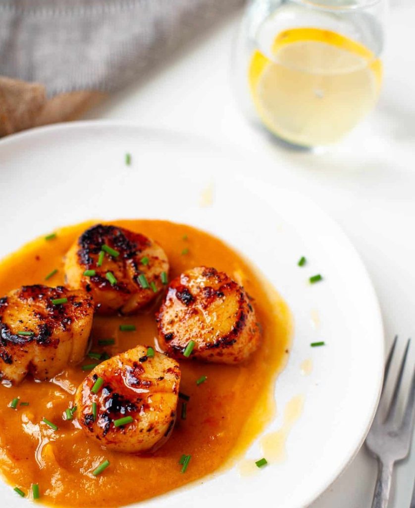 Blackened Scallops