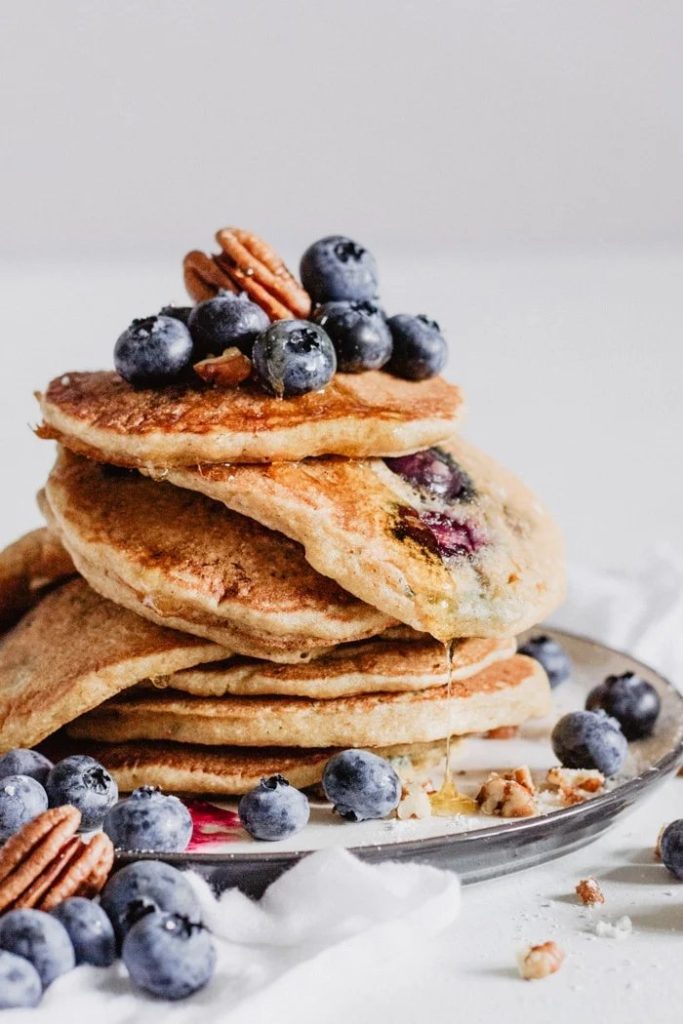 Blueberry-Pecan Pancakes