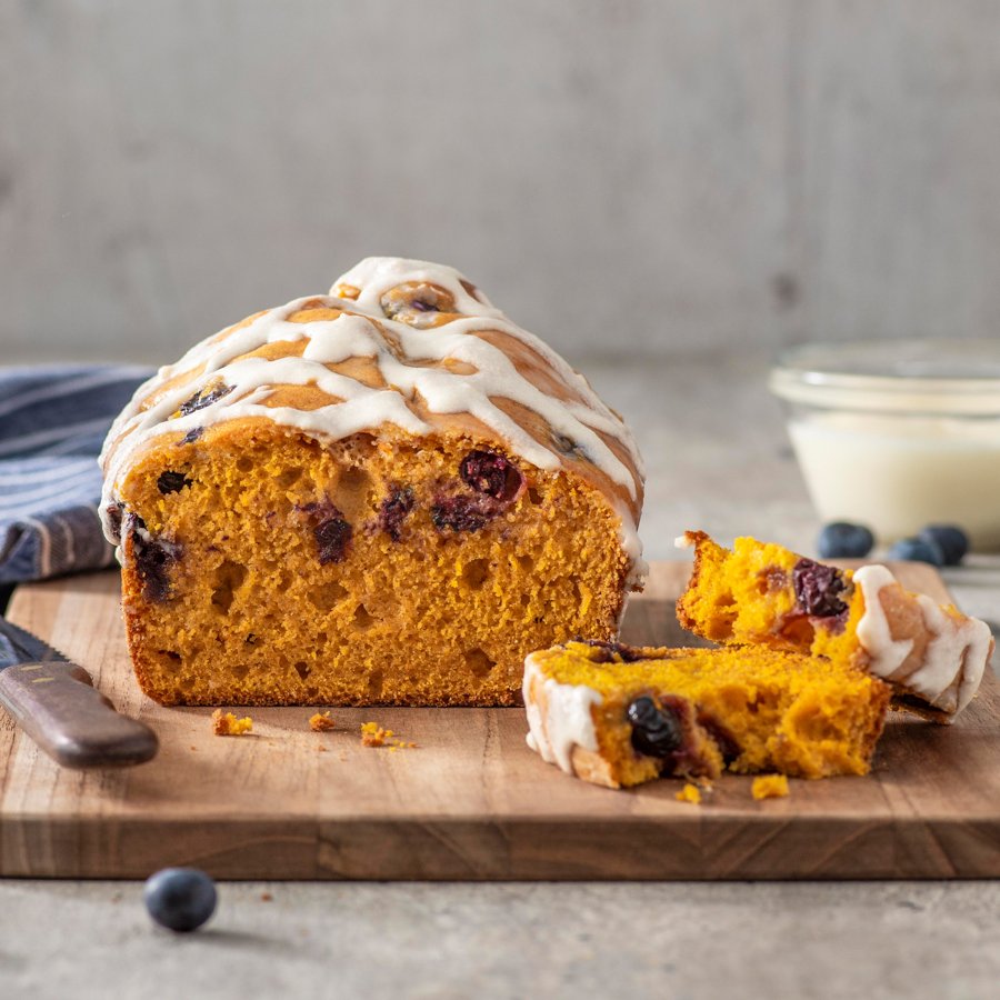 Blueberry Pumpkin bread