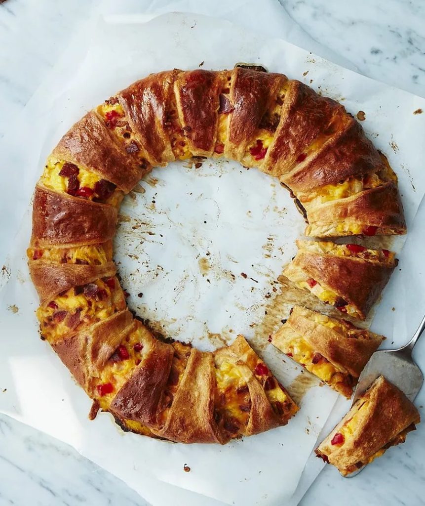 Breakfast Wreath