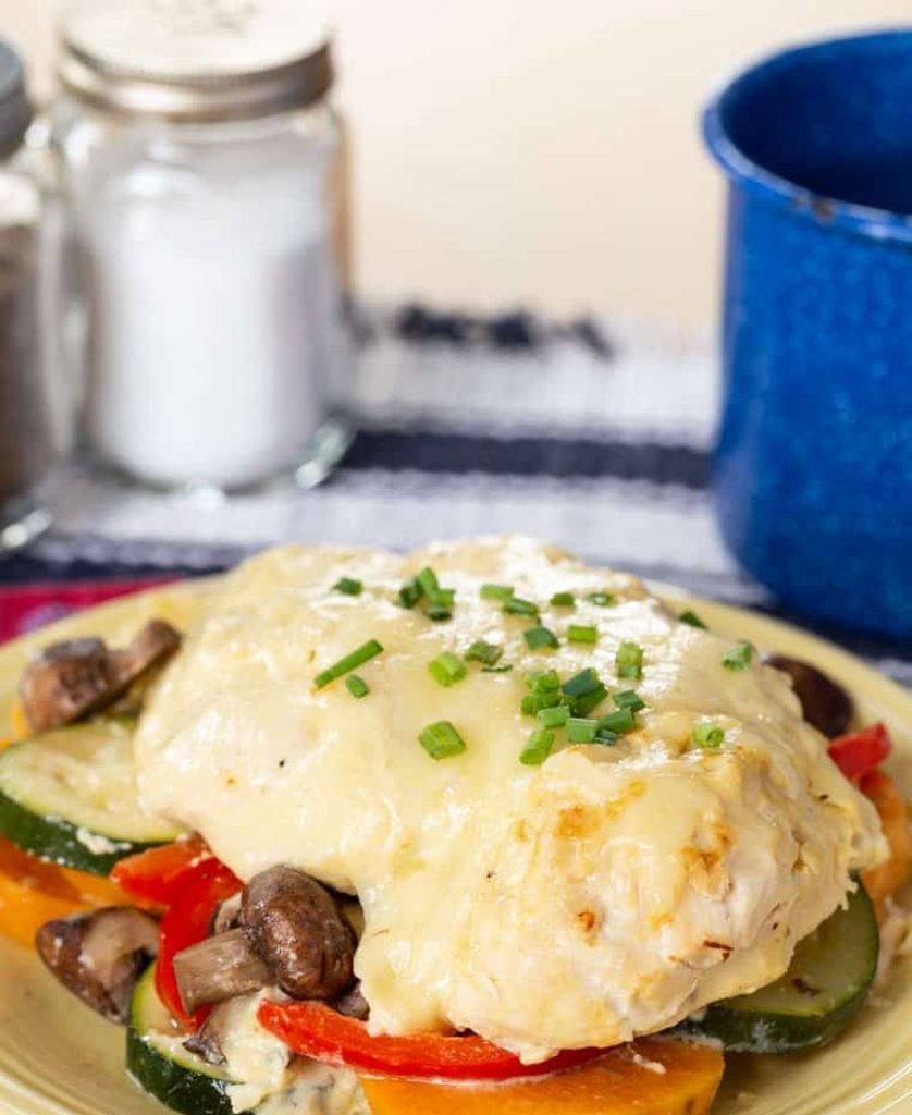 Cheesy Maple Dijon Chicken Foil Meal