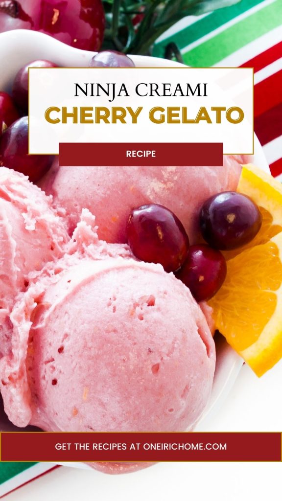 NINJA CREAMI Cherry Gelato