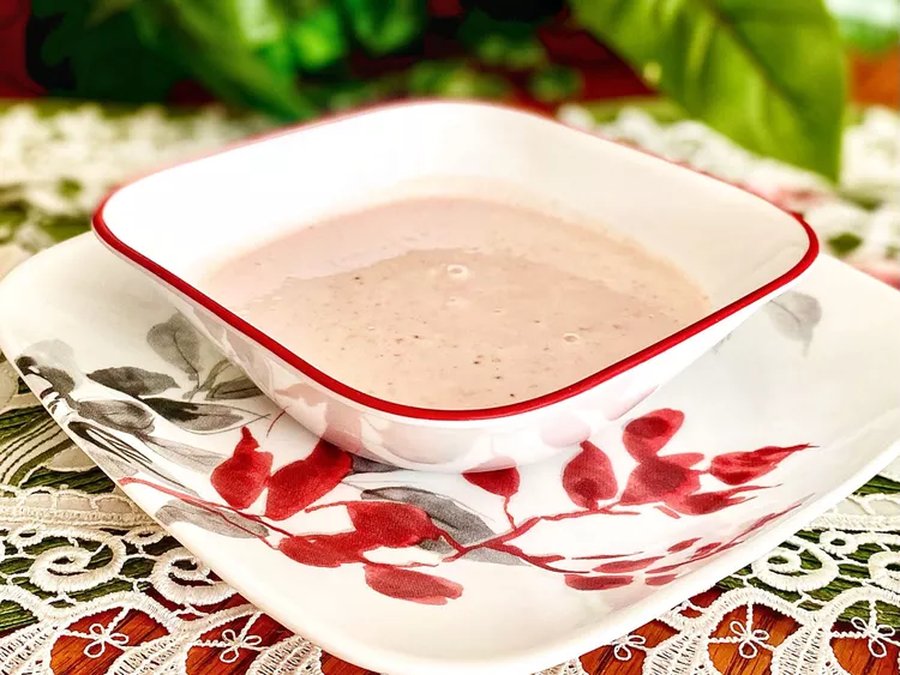 Chilled Strawberry soup