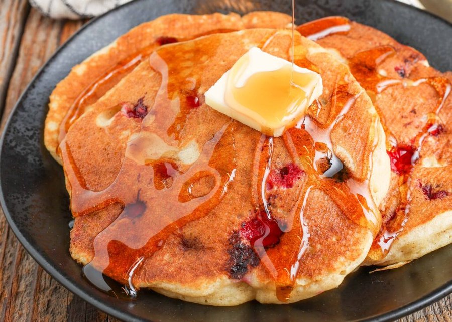 Cranberry Pancakes