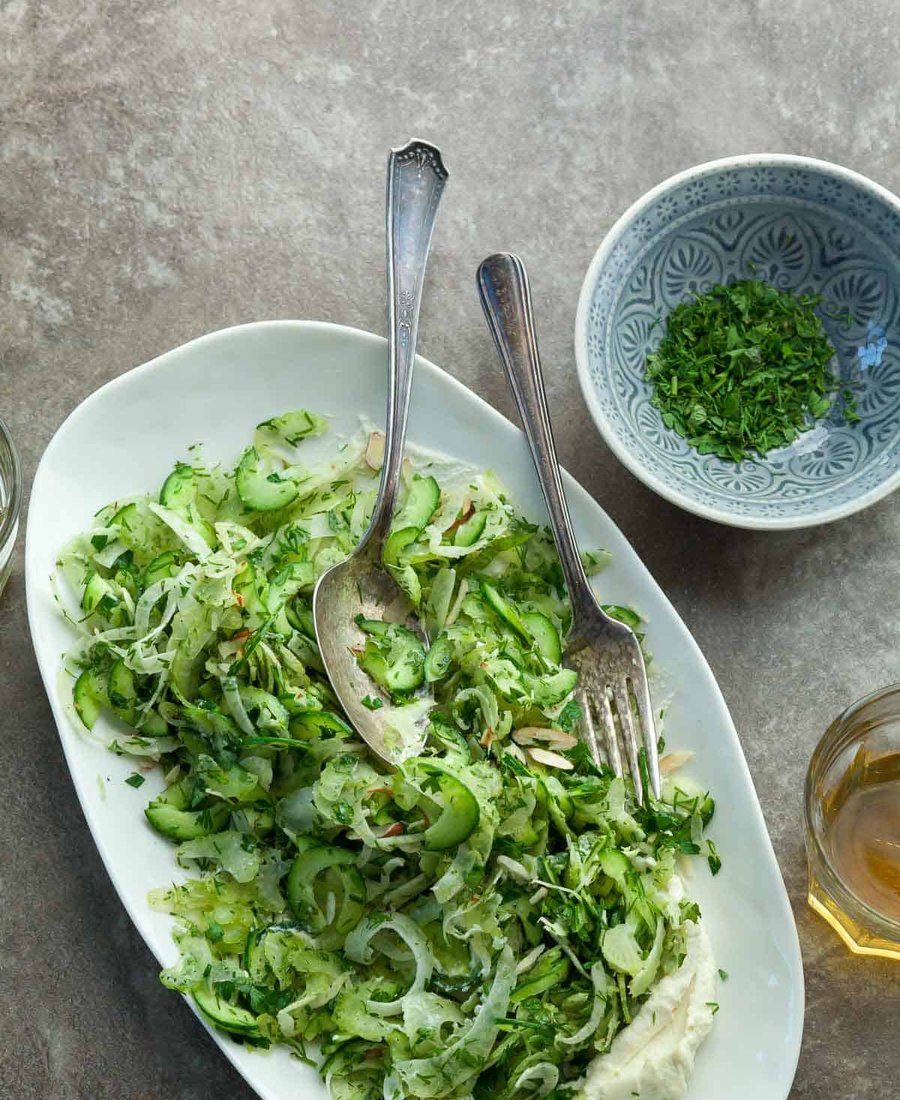 Cucumber and Celery Salad