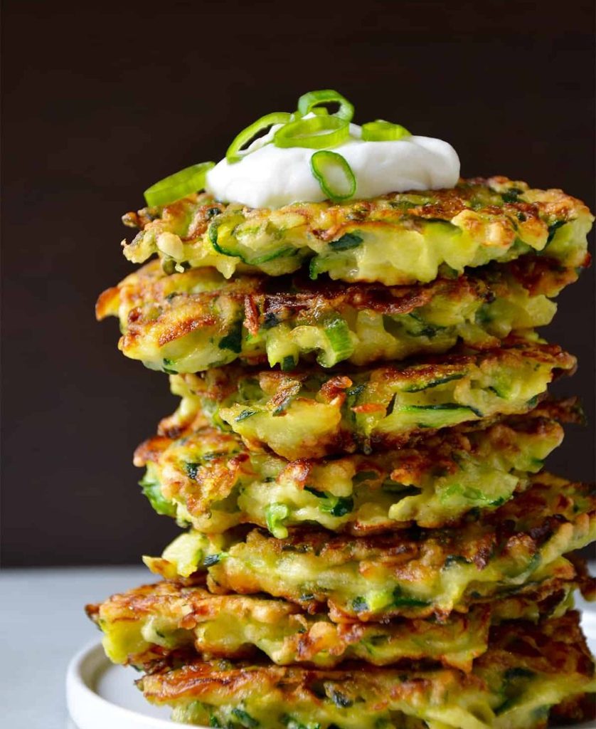 Egg and Zucchini Fritters