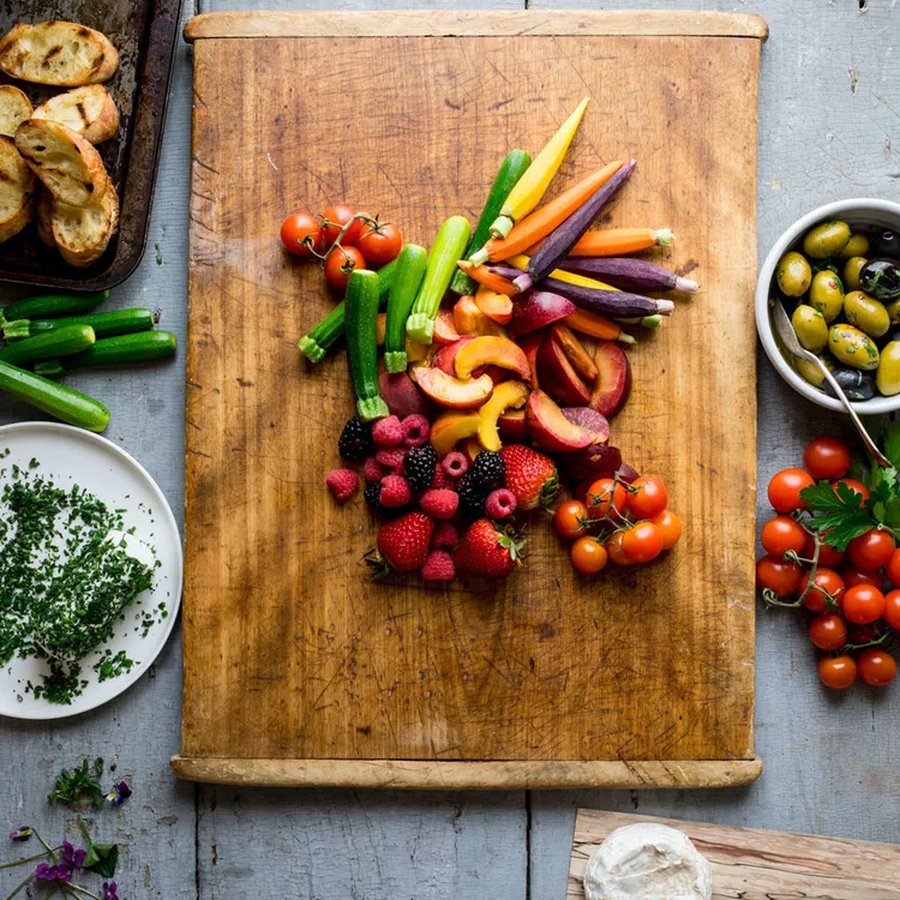 Fruit and Cheese Board