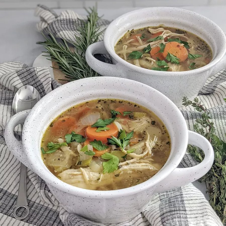 Low Carb Chicken Vegetable Soup