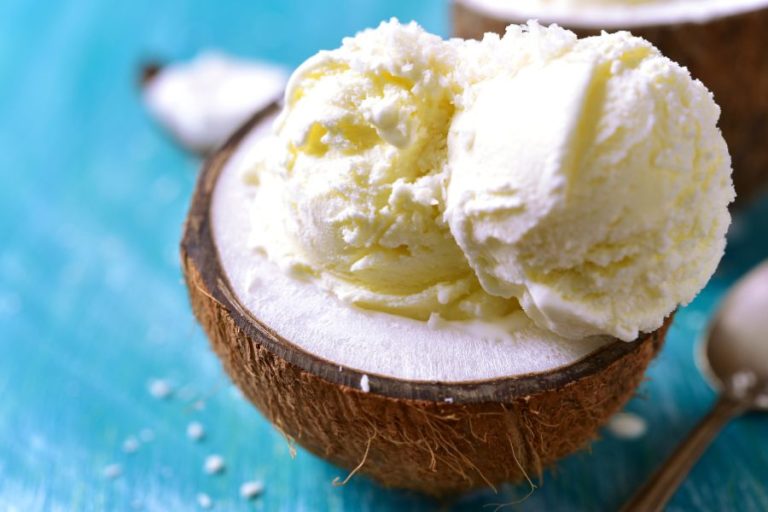 Ninja Creami Pina Colada Sorbet (Dairy-Free)