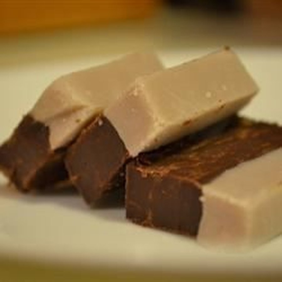 Raspberry Truffle Fudge