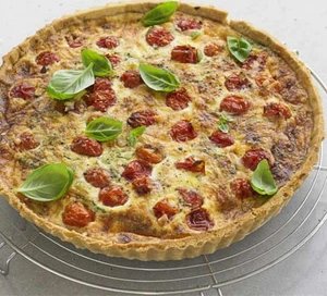 Roasted Tomato Quiche