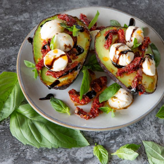 Salmon Stuffed Avocados