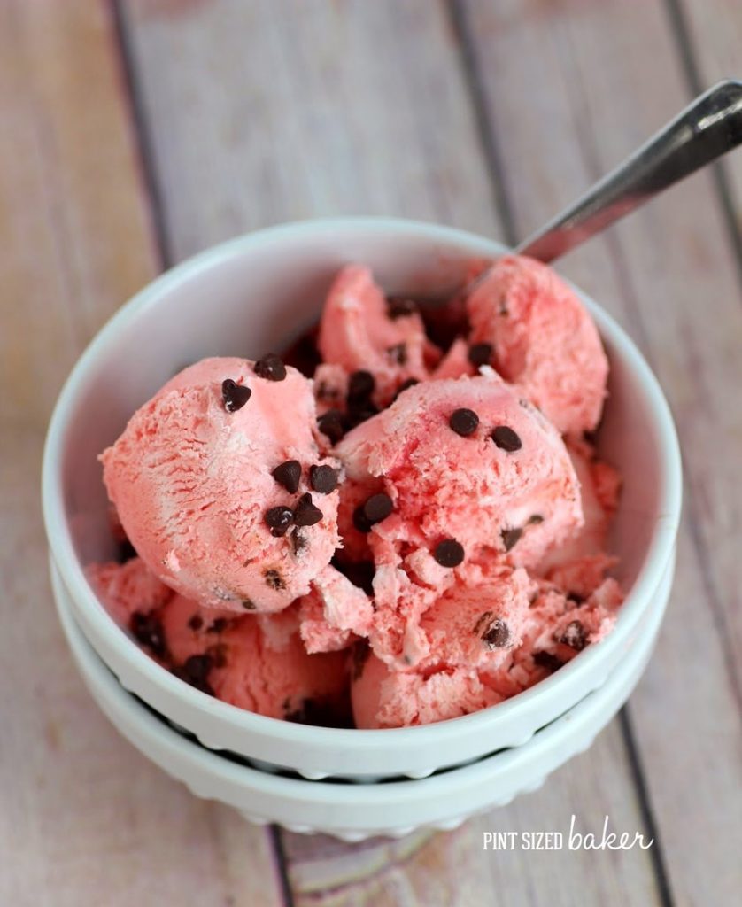 Salty Watermelon Ice cream