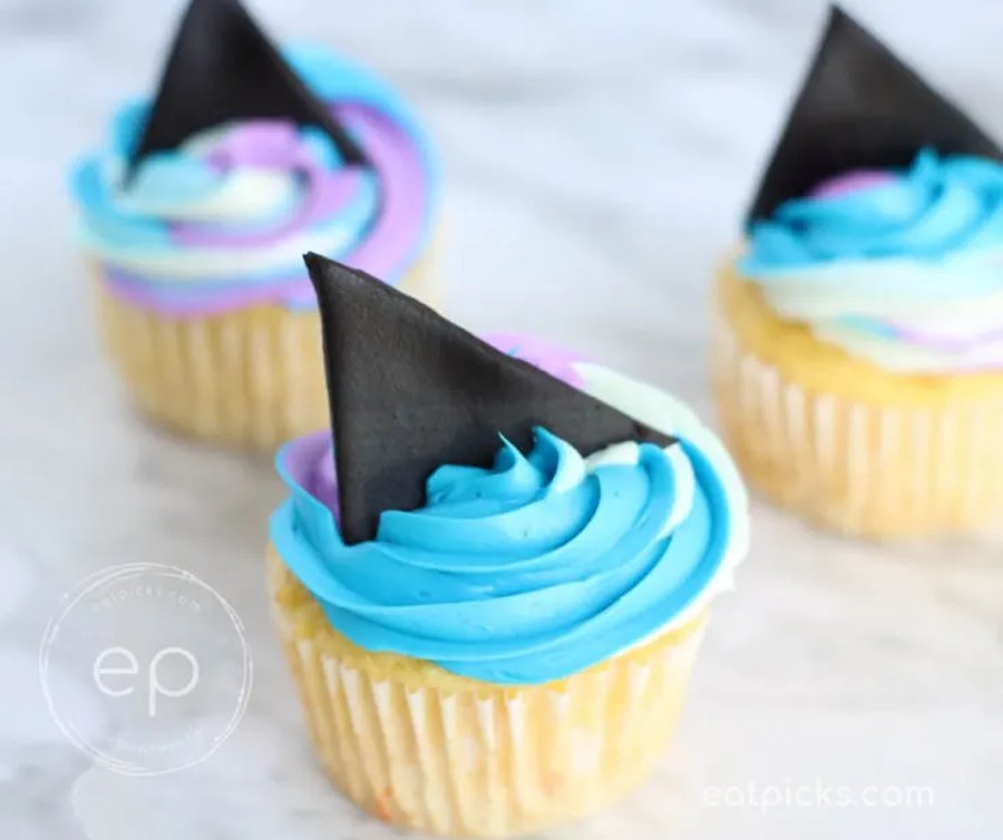 Shark Cupcakes