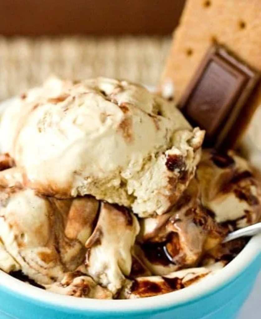 S’mores ice cream