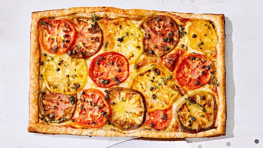 Tomato and Brie Tart