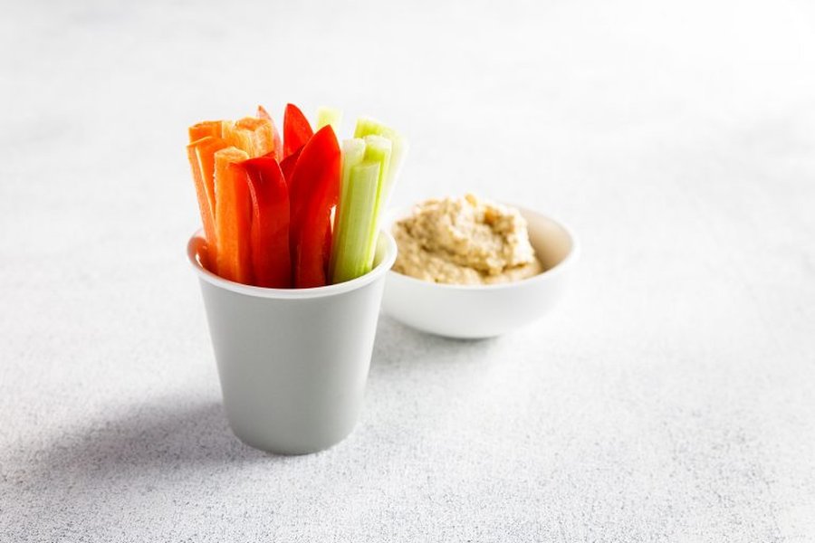 Veggie Sticks with Hummus