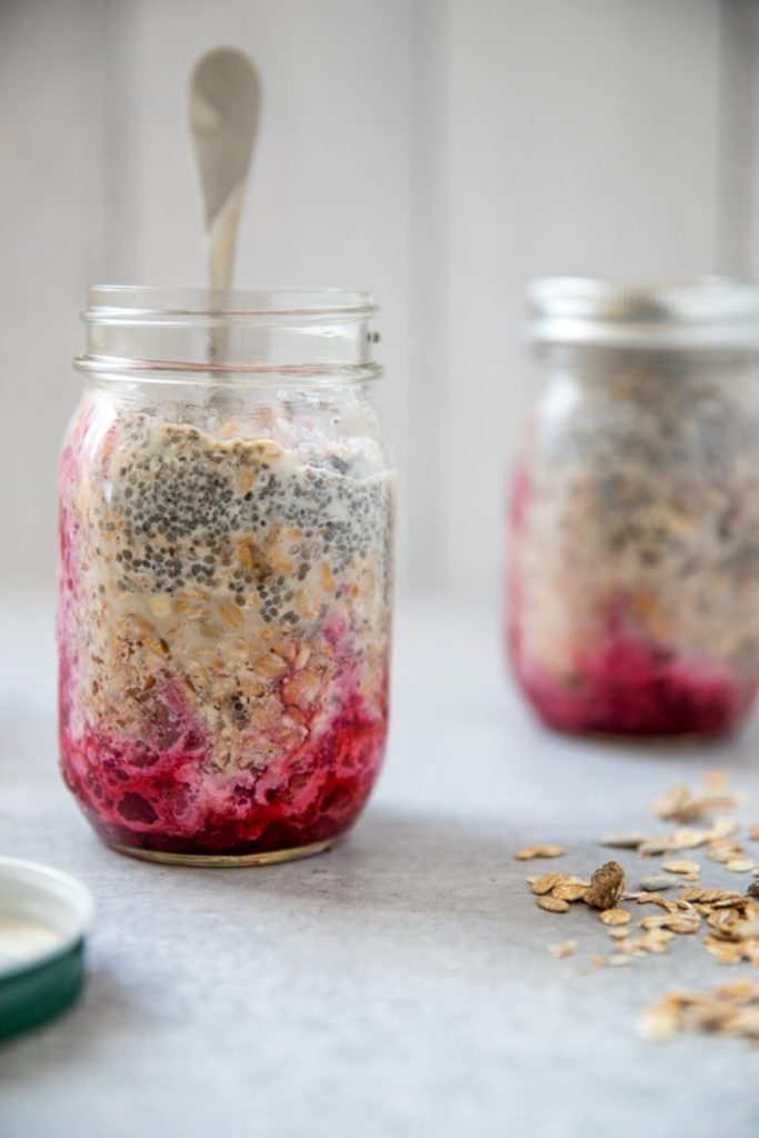 Muesli with Raspberries