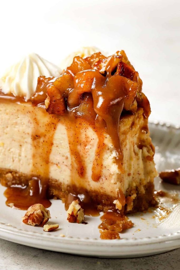 Caramel Apple Cheesecake